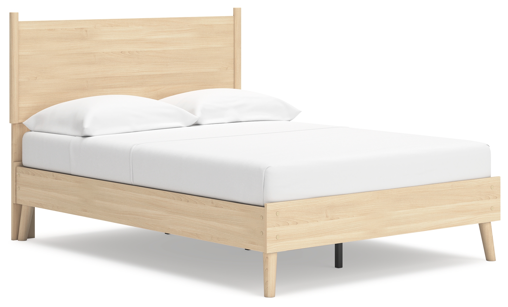 Cabinella - Full Platform Panel Bed - Tan