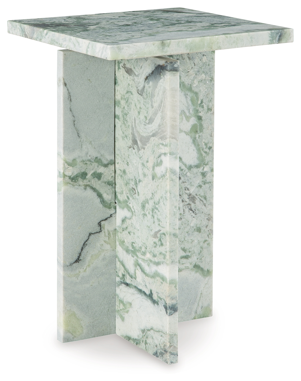 Deaconwell - Accent Table - White / Green