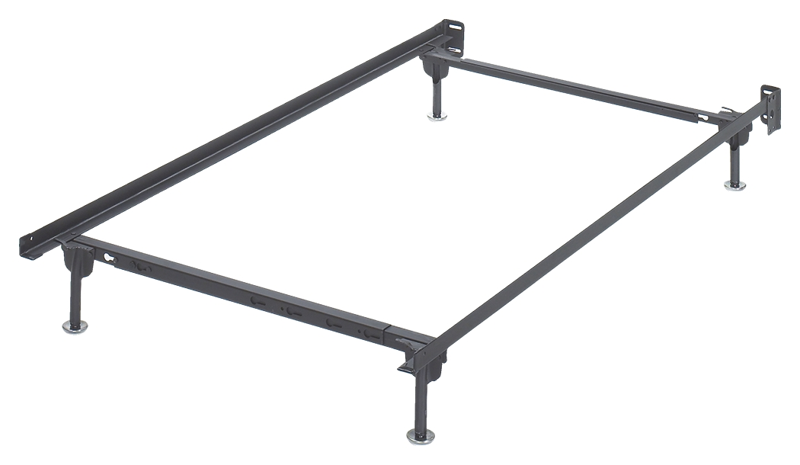 Platform - Twin/Full Bolt on Bed Frame - Metallic