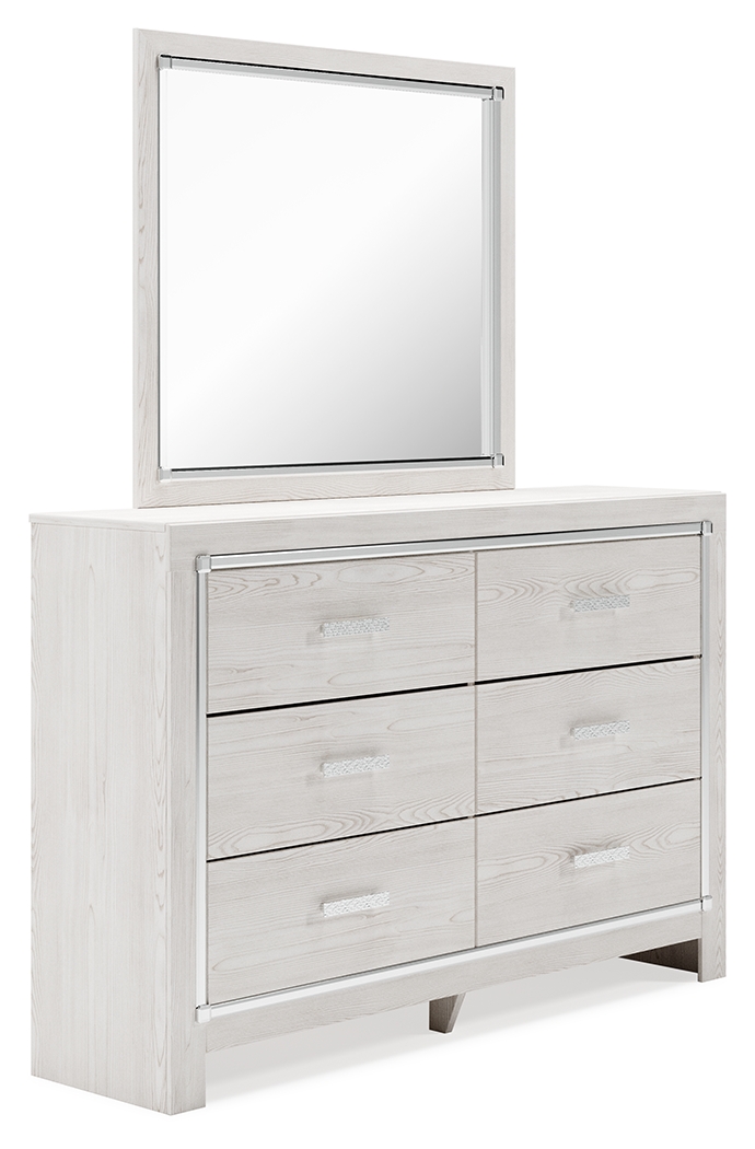 Altyra - Dresser, Mirror - White