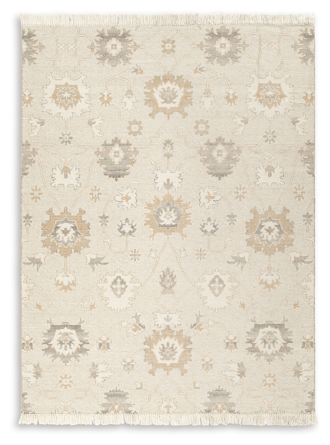 Calkin - 8' x 10' Rug - Linen / Gray / Caramel