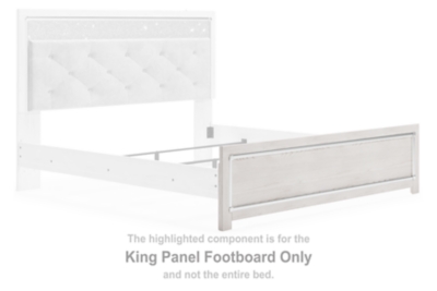 Altyra - King Panel Footboard - White