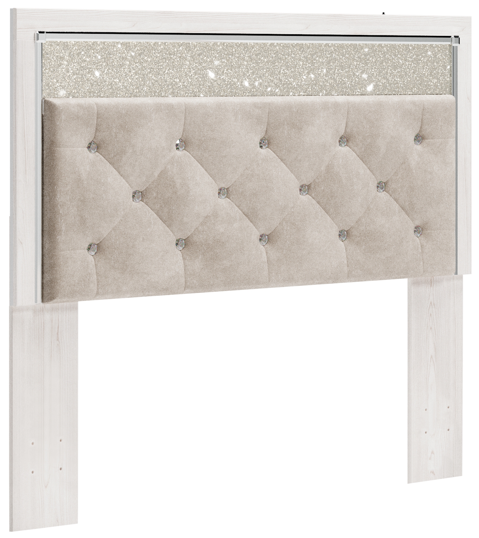 Altyra - Queen UPH Panel Headboard - White
