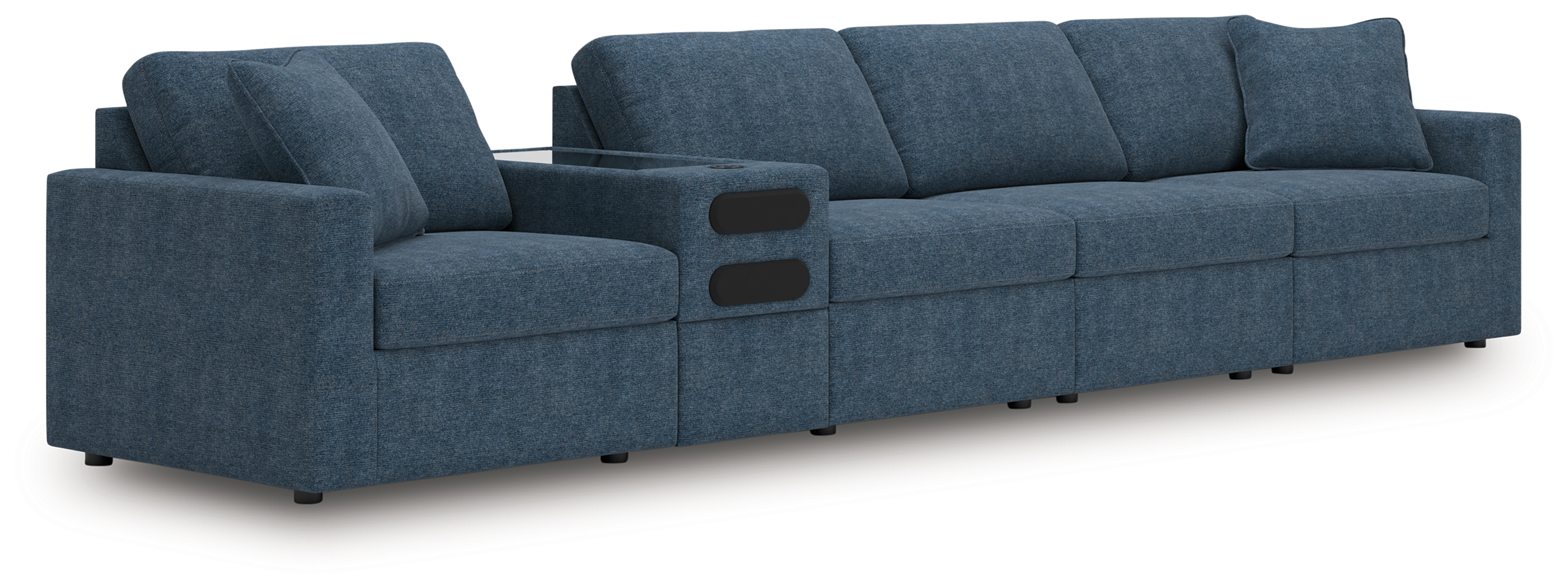 Modmax - 5-Piece Sectional With Audio Console - Ink