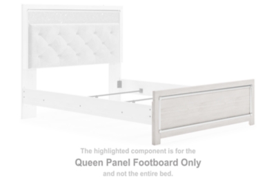 Altyra - Queen Panel Footboard - White