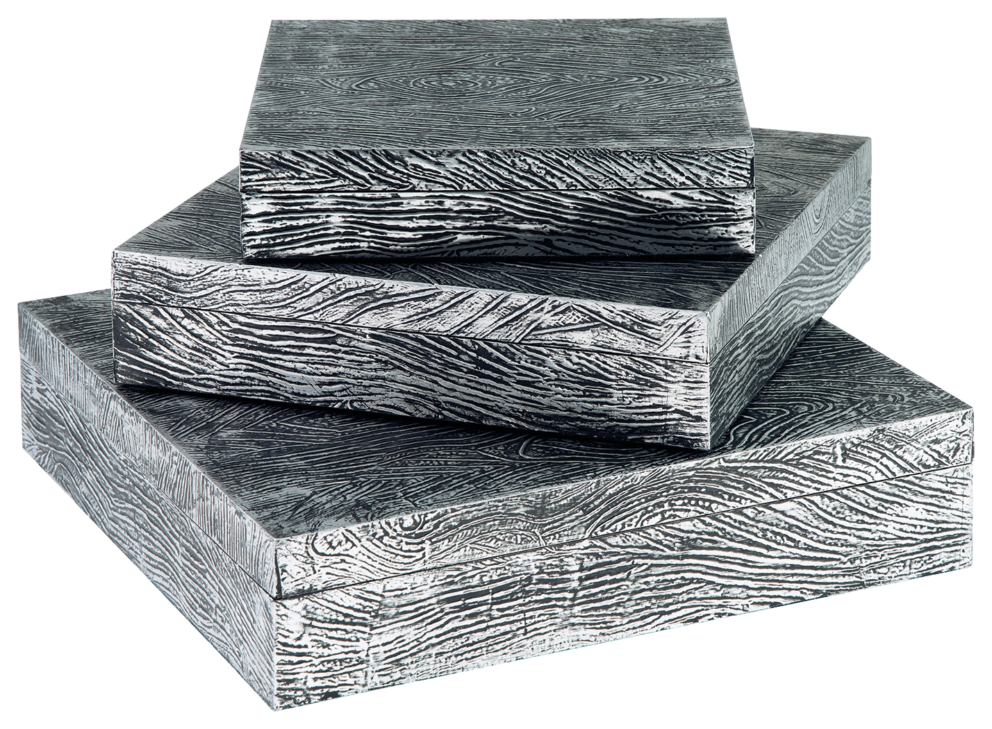 Keldy - Box Set (Set of 3) - Antique Pewter Finish