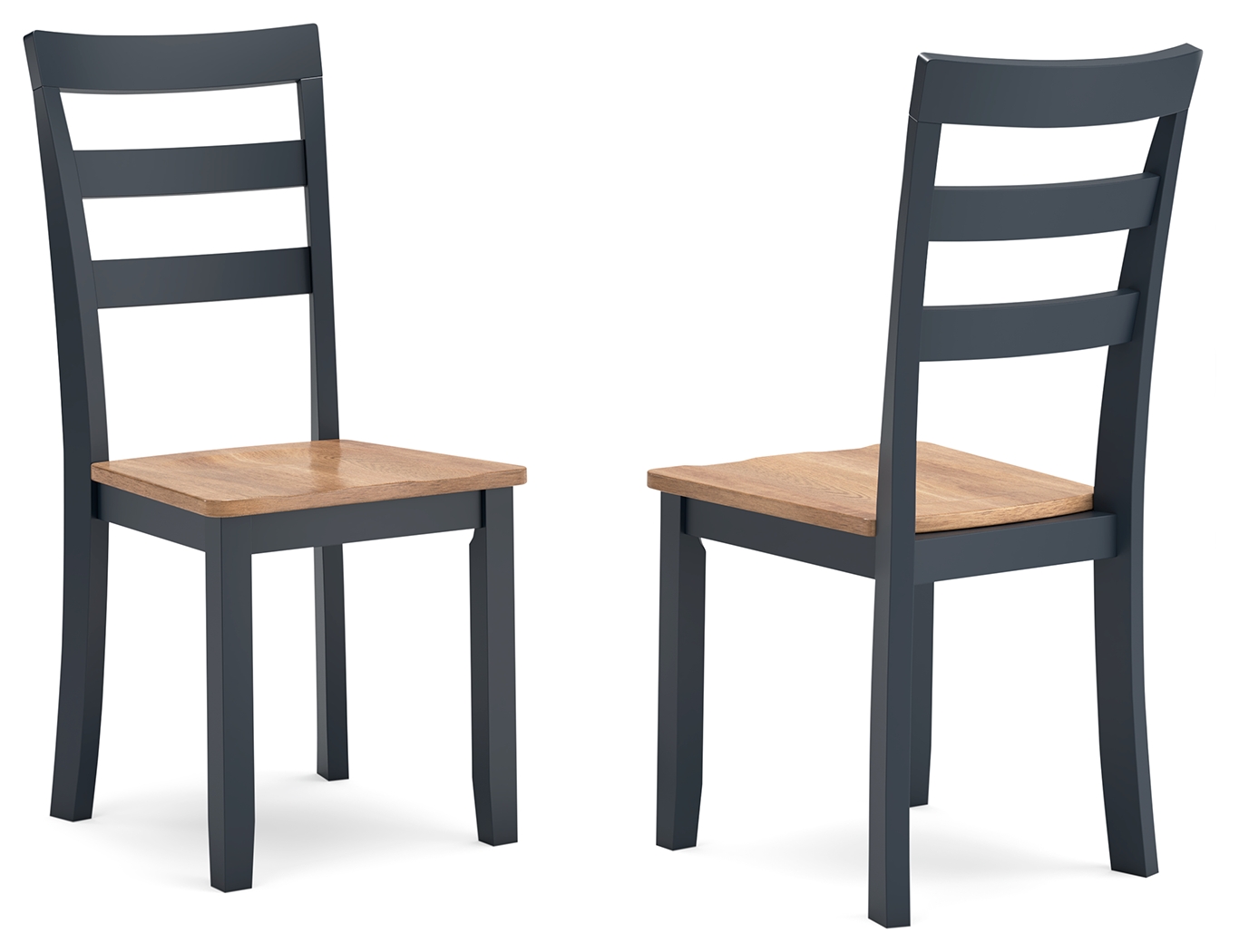Gesthaven - Dining Room Side Chair (Set of 2) - Natural / Blue