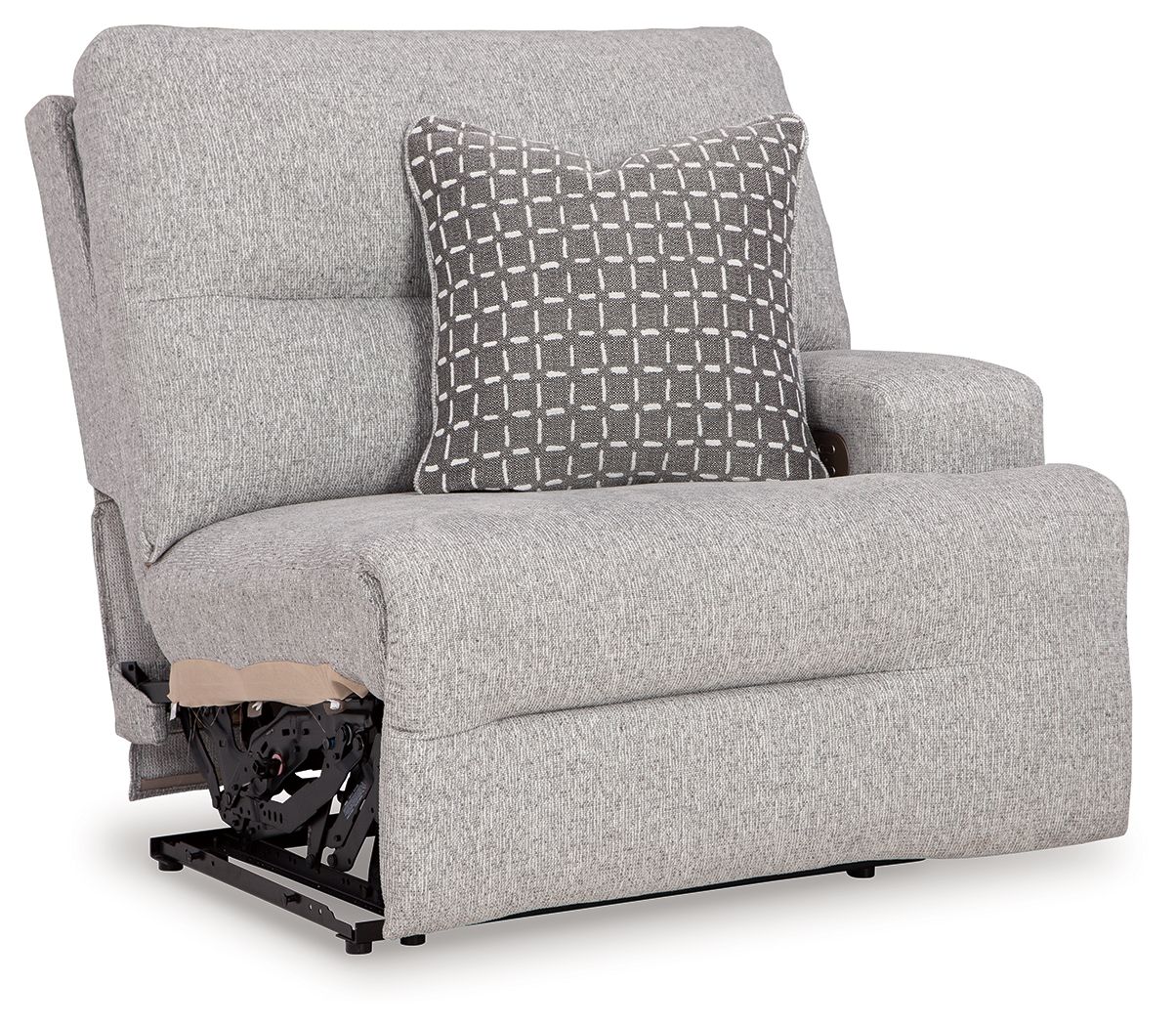 Acklen Place - Raf Zero Wall Power Recliner - Pewter