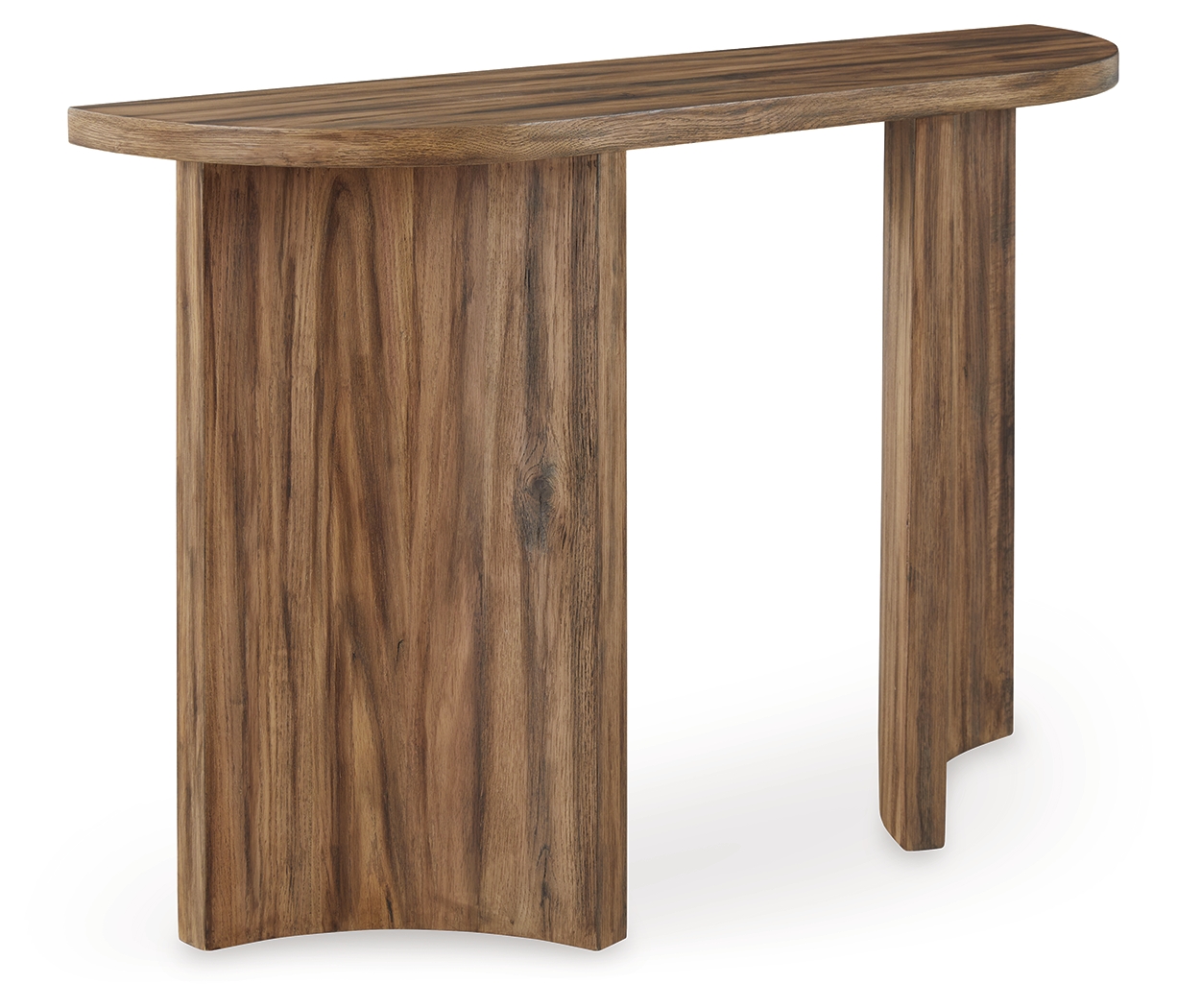 Austanny - Sofa Table - Warm Brown