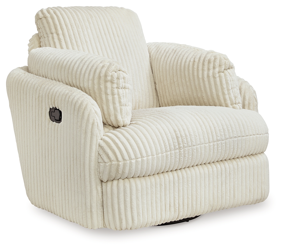 Tie-Breaker - Swivel Glider Recliner - Ivory