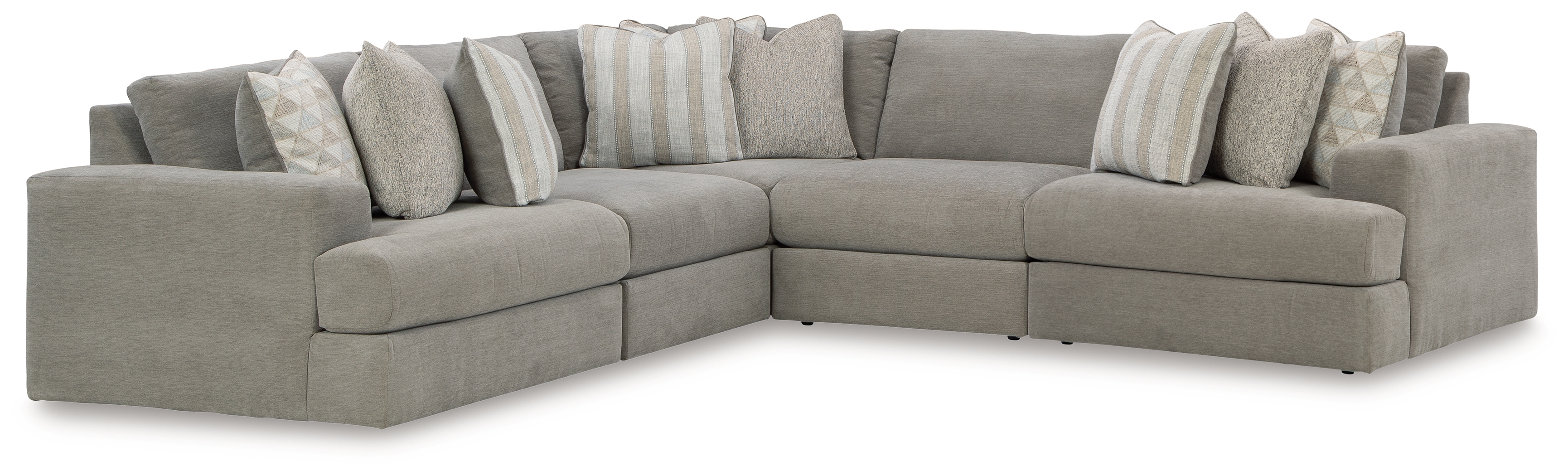 Avaliyah - 5-Piece Sectional - Ash