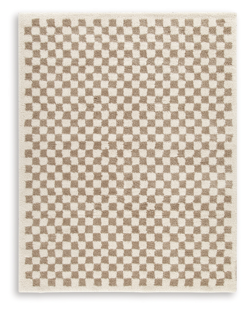 Karamen - 8' x 10' Rug - Taupe / Ivory