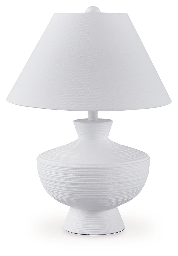 Harelwood - Poly Table Lamp - White