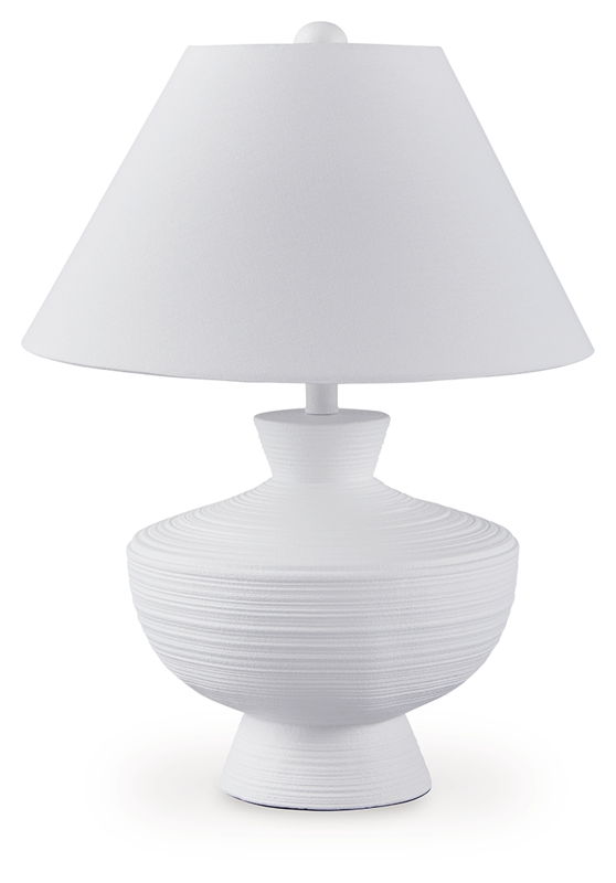 Harelwood - Poly Table Lamp - White