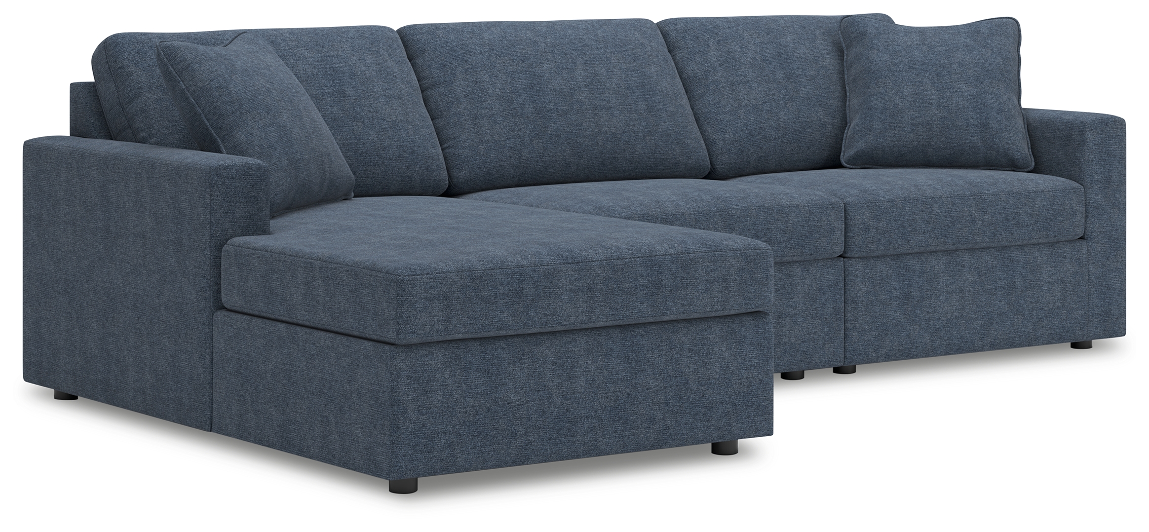 Modmax - 3-Piece Sectional With Laf Corner Chaise - Ink
