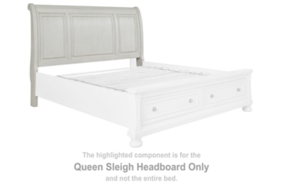 Robbinsdale - Queen Sleigh Headboard - Antique White