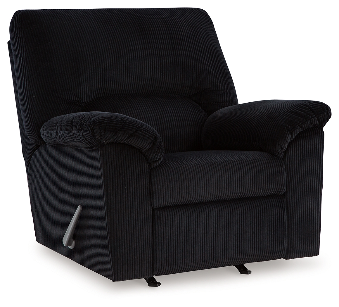 Simplejoy - Rocker Recliner - Onyx