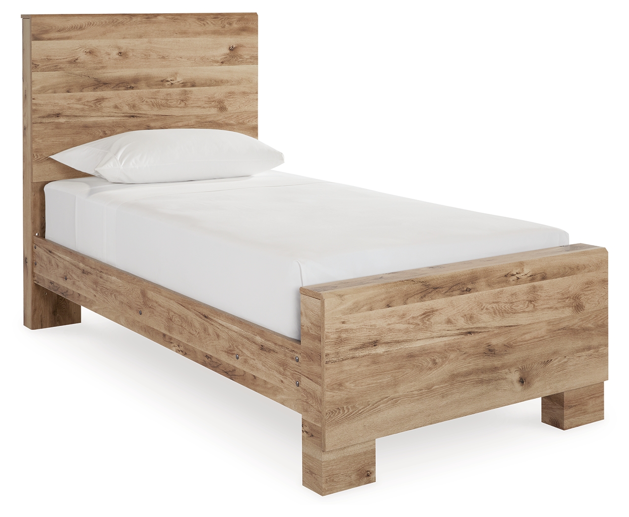 Hyanna - Twin Panel Bed - Tan