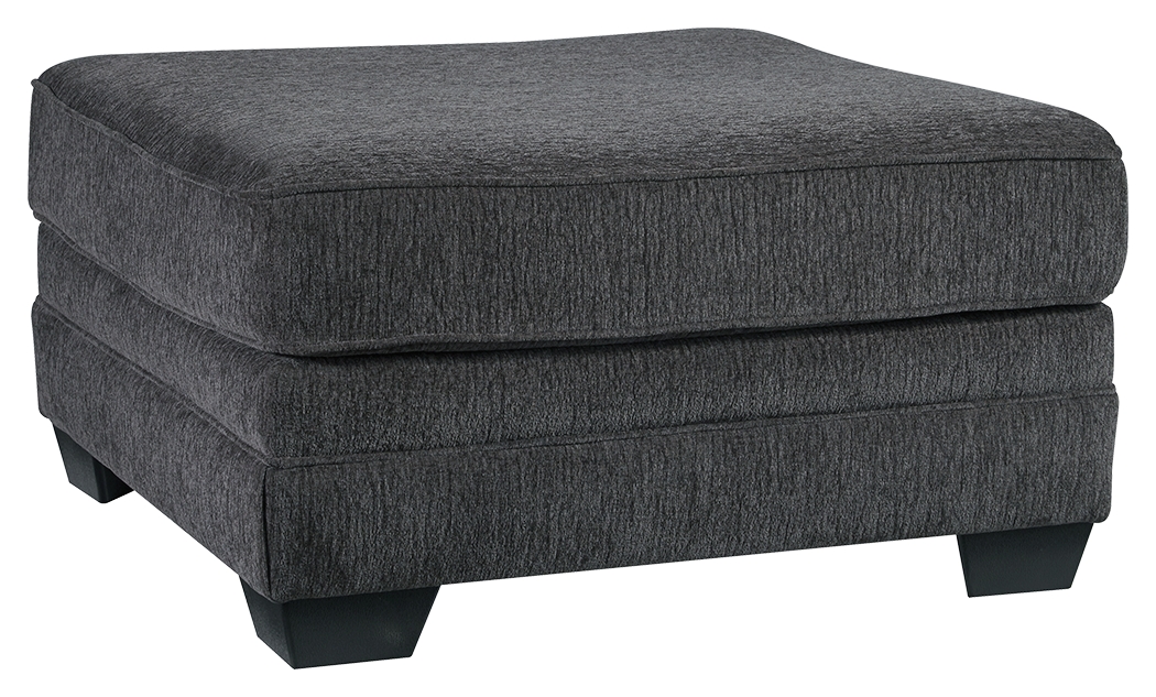 Tracling - Oversized Accent Ottoman - Slate