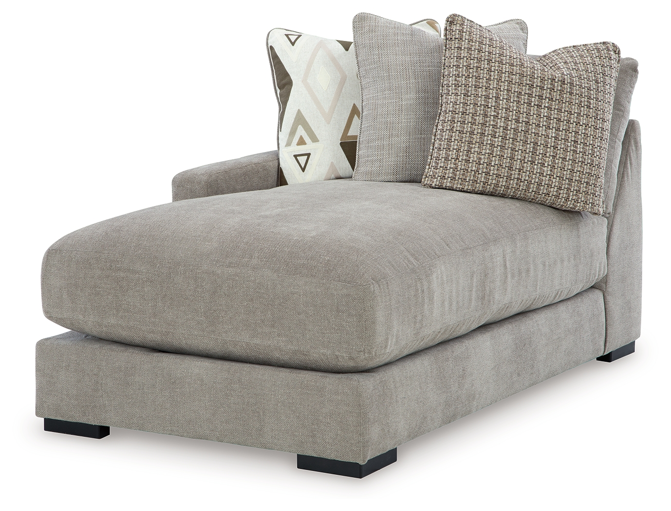 Aslan Court - Laf Corner Chaise - Pebble