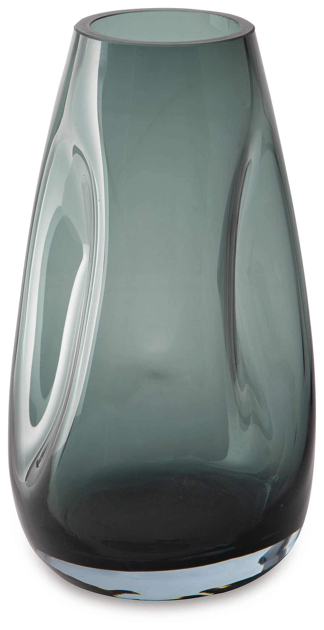 Beamund - Vase - 9" - Teal Blue