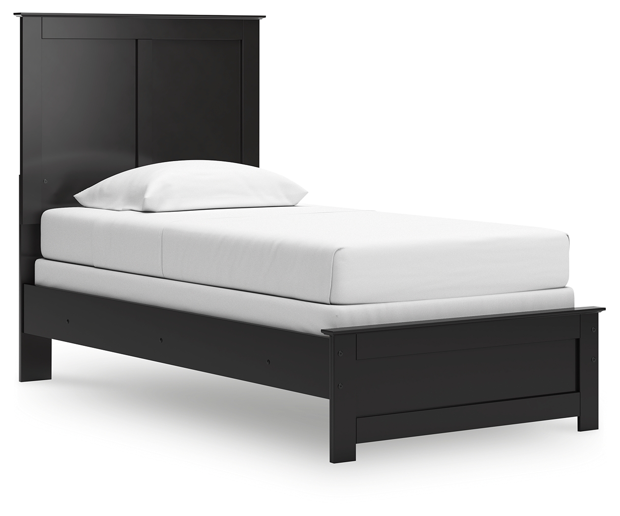 Maribel - Twin Panel Bed - Black