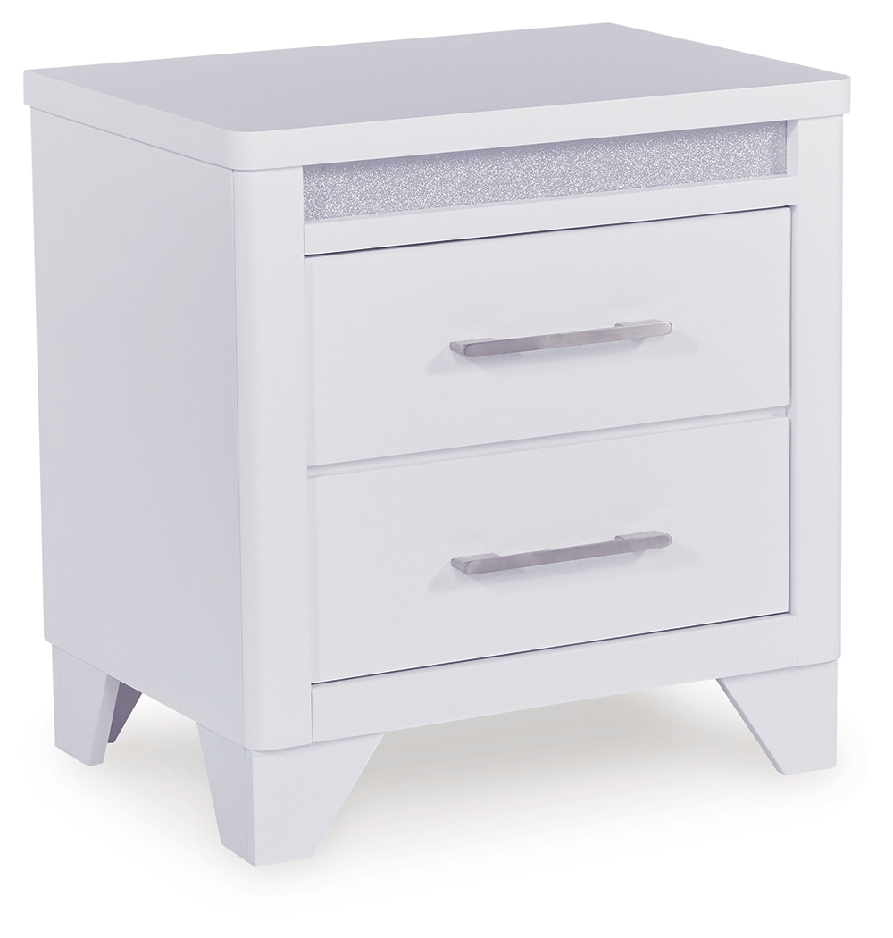 Jarlee - Two Drawer Night Stand - White