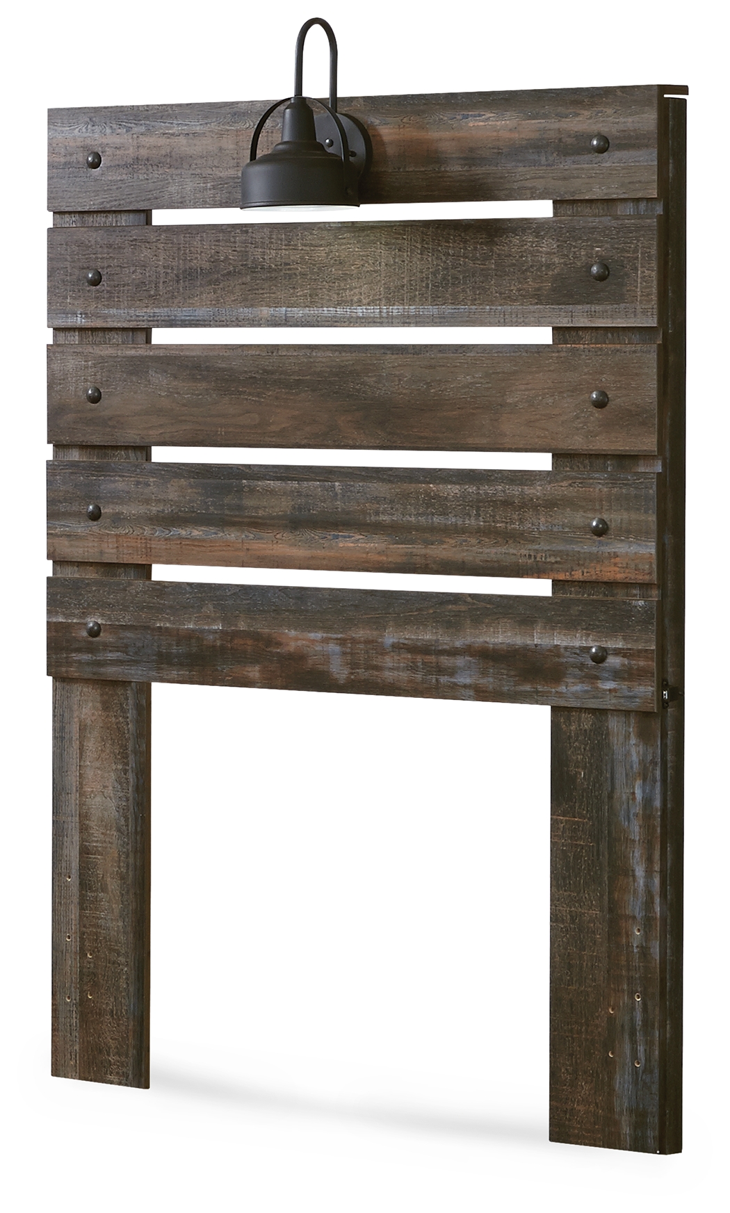 Drystan - Twin Panel Headboard - Brown / Beige