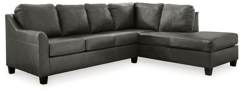 Valderno - 2-Piece Sectional With Raf Corner Chaise - Fog