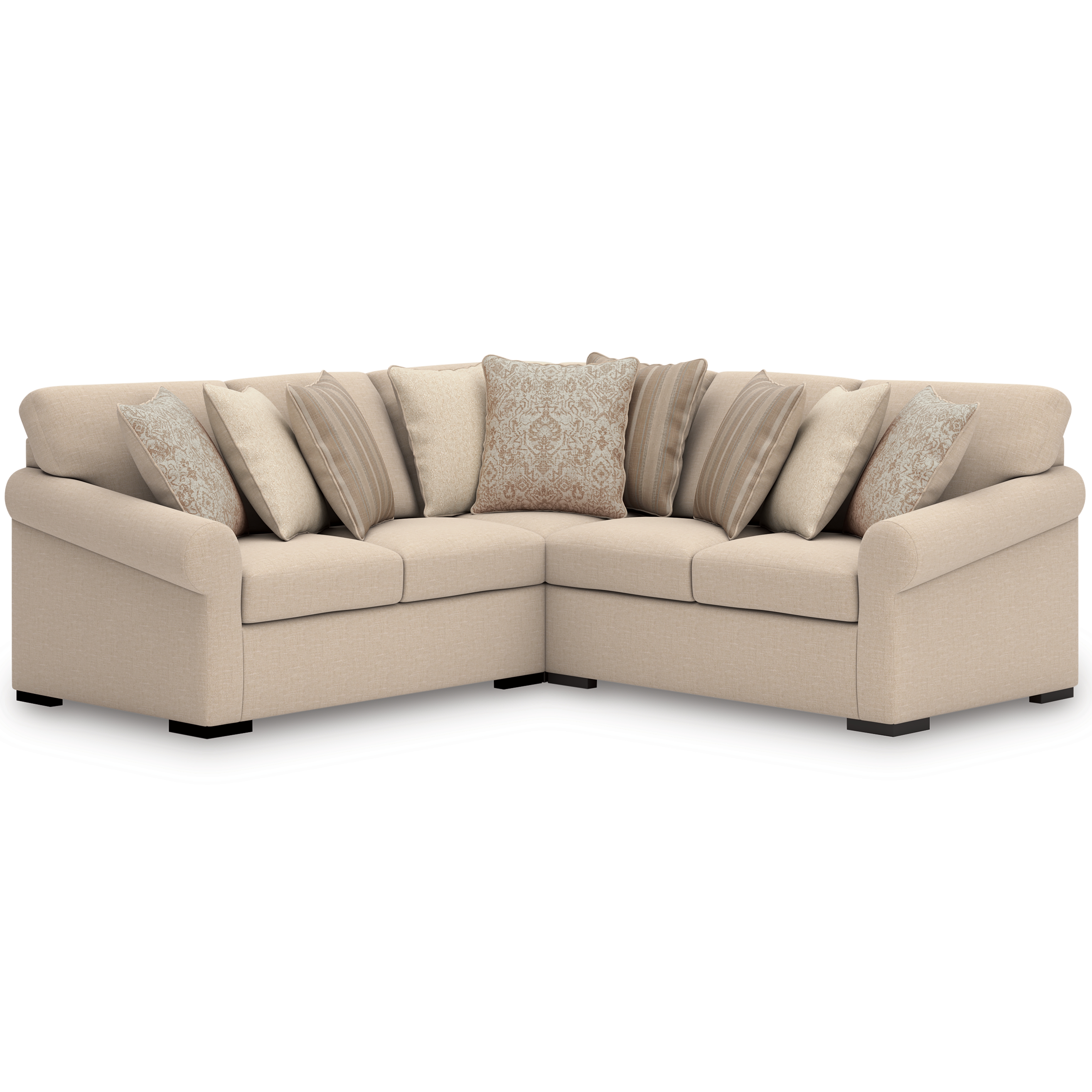 LadyMae - 3-Piece Sectional - Twill