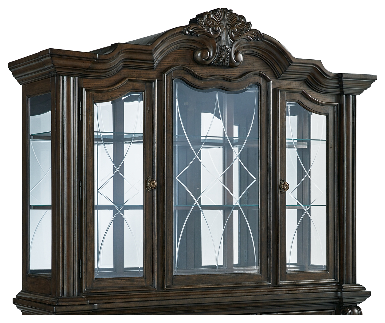 Maylee - Dining Room Hutch - Dark Brown