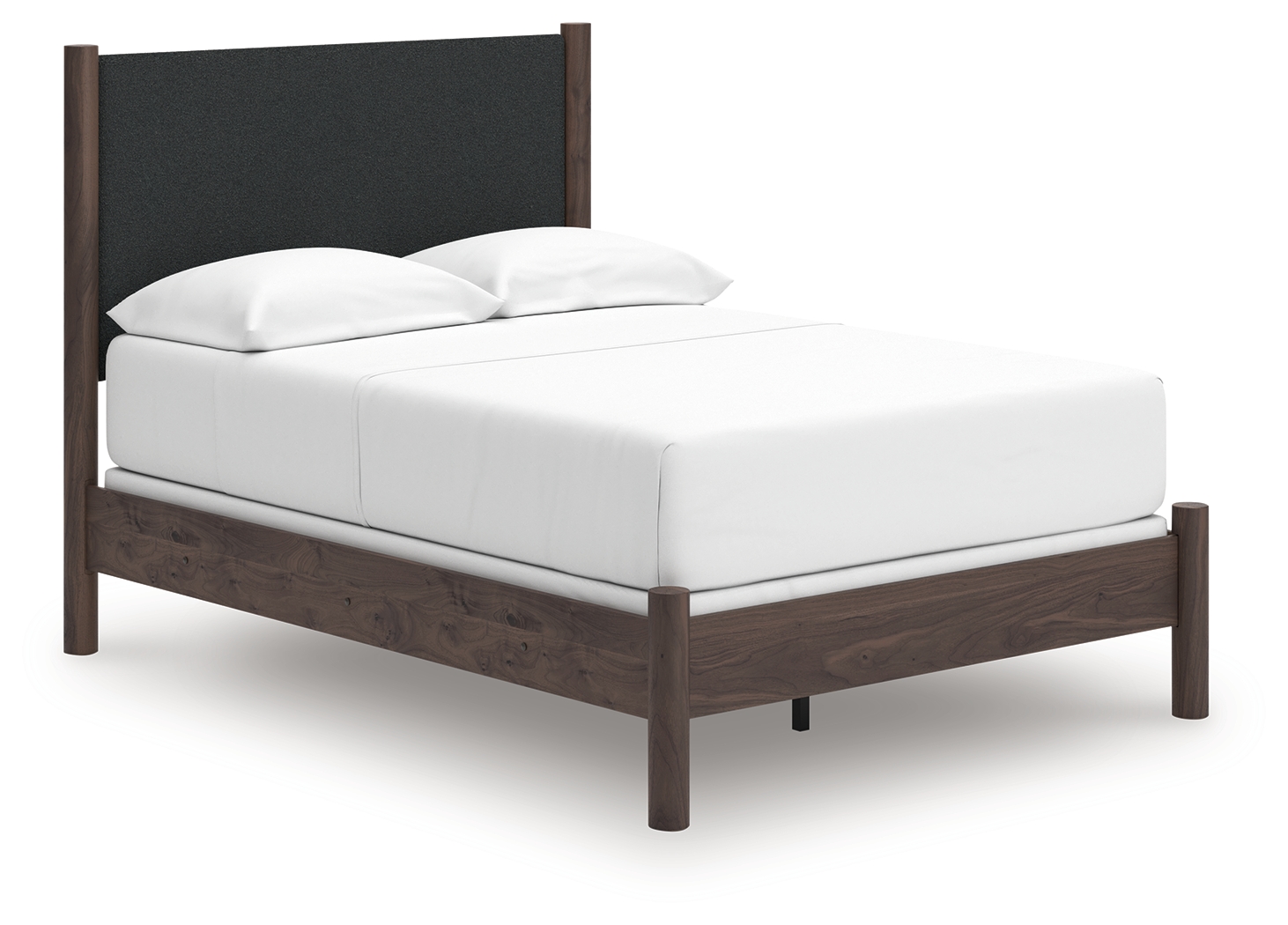 Pamytta - Full Upholstered Panel Bed - Brown