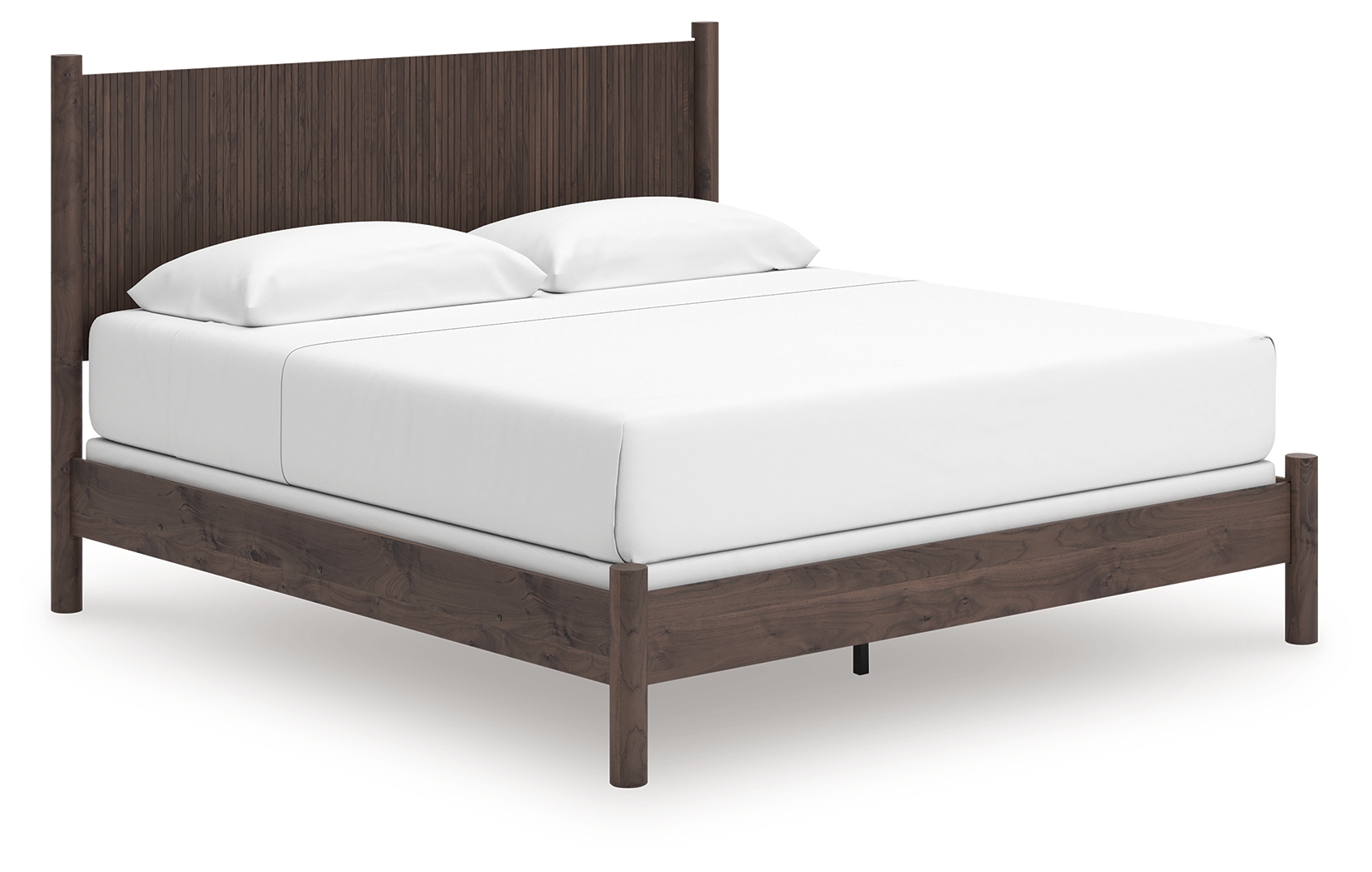 Pamytta - King Panel Bed - Brown