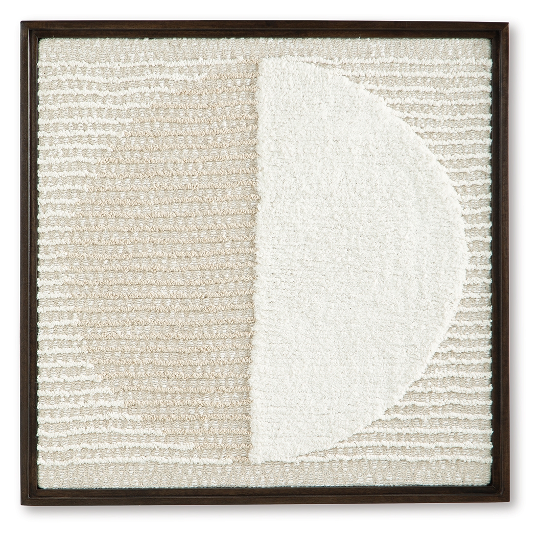 Bachard - Wall Decor - Tan / White