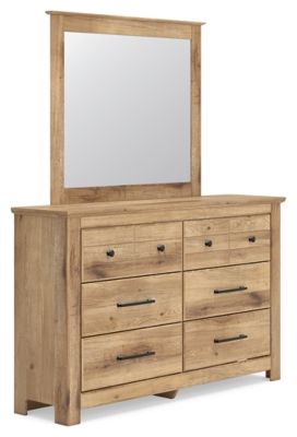 Makidern - Dresser And Mirror - Tan