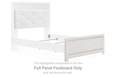 Altyra - Full Panel Footboard - White