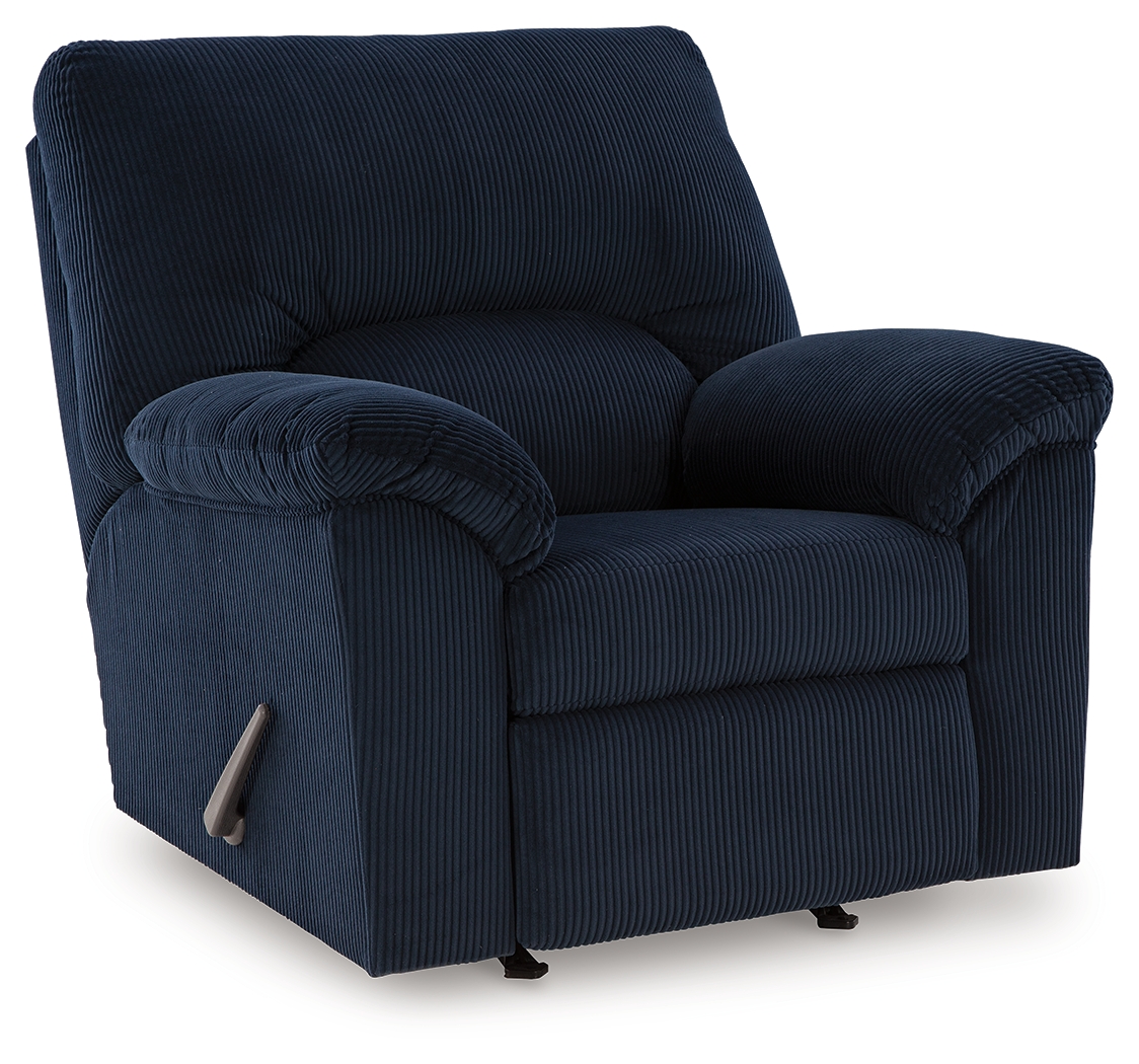 Simplejoy - Rocker Recliner - Navy