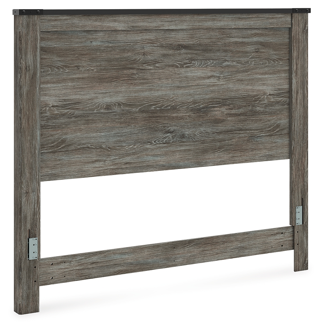 Frandern - Queen Panel Headboard - Gray