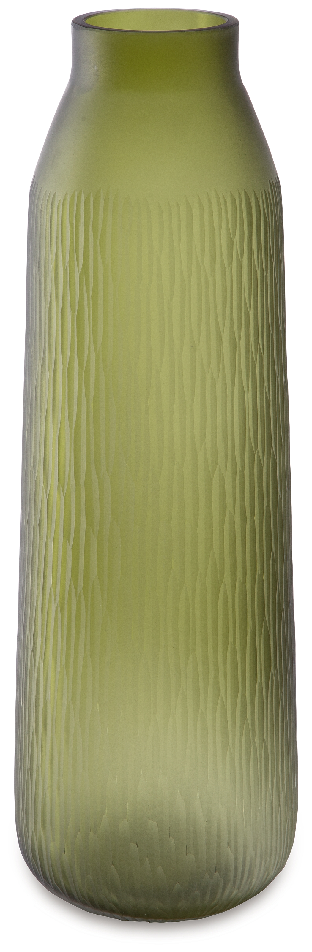 Scottyard - Vase - 17" - Olive Green