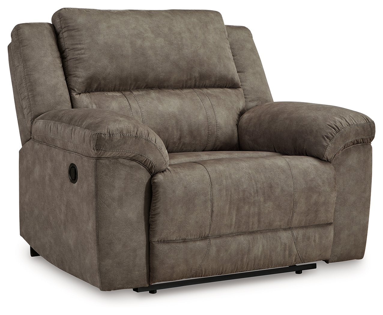 Laresview - Zero Wall Wide Seat Recliner - Fossil