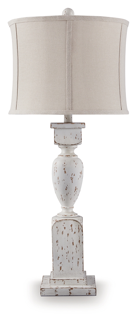 Madsbrook - Poly Table Lamp - Antique White