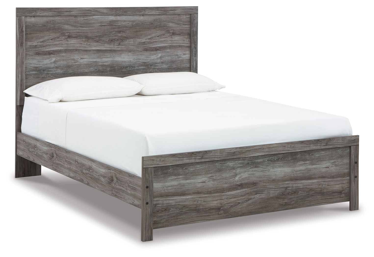 Bronyan - Queen Panel Bed - Dark Gray