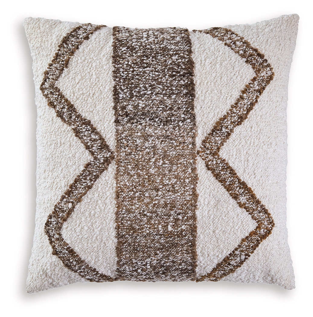 Brettwood - Pillow (Set of 4) - Ivory / Brown
