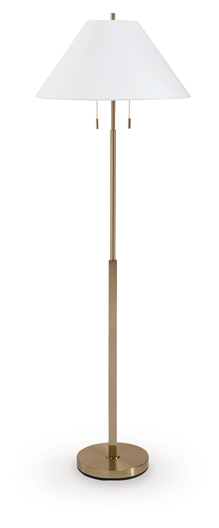 Haigwood - Metal Floor Lamp - Gold Finish