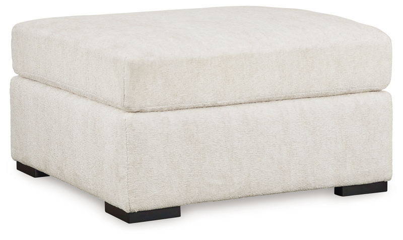 Chessington - Oversized Accent Ottoman - Ivory
