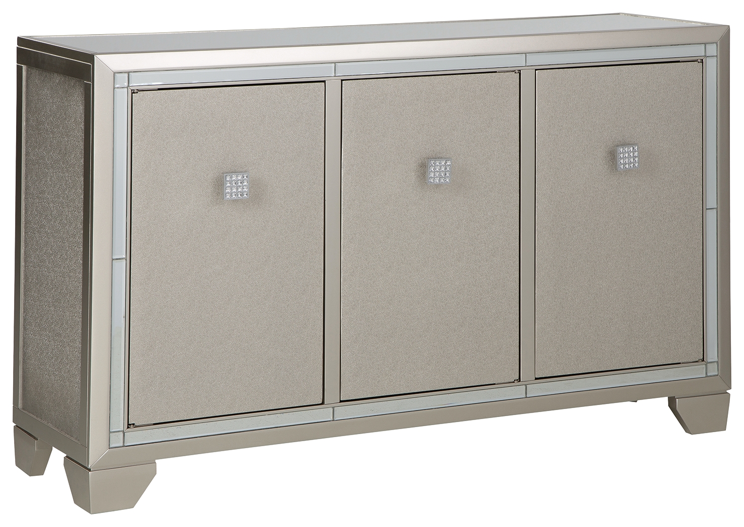 Chaseton - Accent Cabinet - Champagne