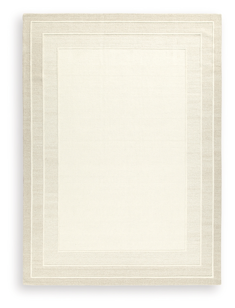 TeeLGan - 10' x 14' Rug - Ivory / Tan