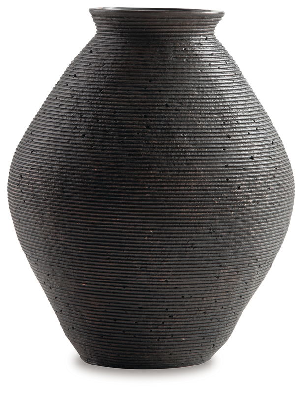 Hannela - Vase - Small - Antique Brown