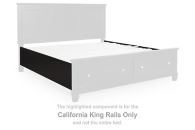 Lanolee - California King Rails - Black