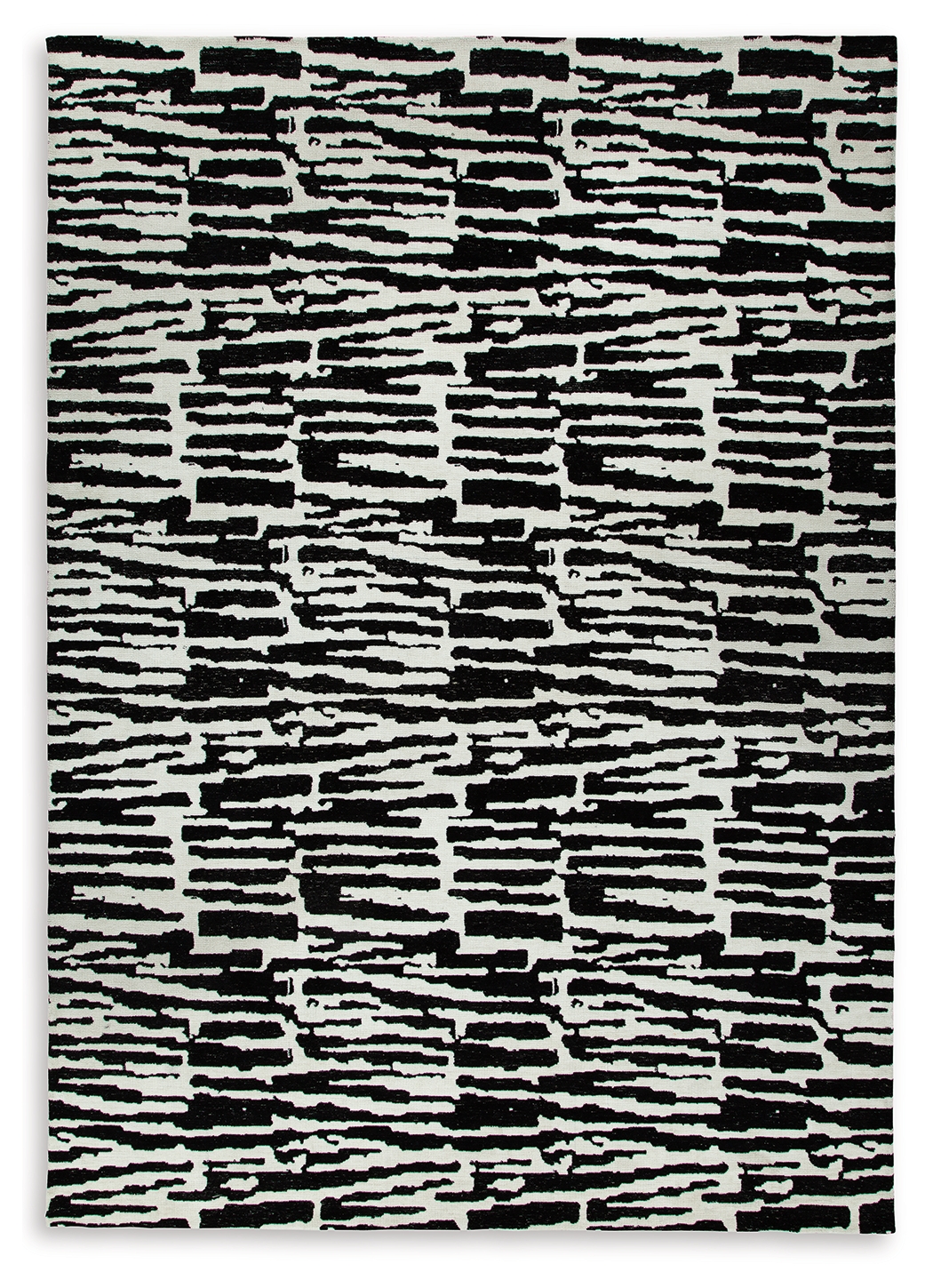 Bramshaw - 10' x 14' Rug - Black / Ivory
